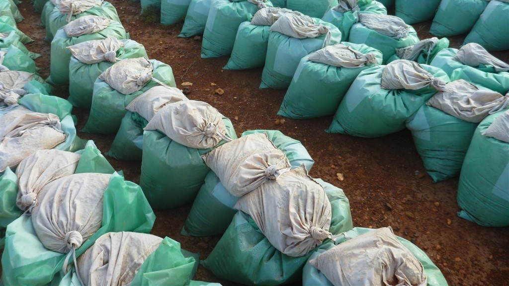 Exploration drilling sample bags for geoscience